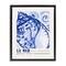 Stupell Industries Blue Seashell Gallery Show Floater Framed Canvas Wall Art Design by June Erica Vess